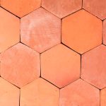 Piso tipo batuco Hexagonal